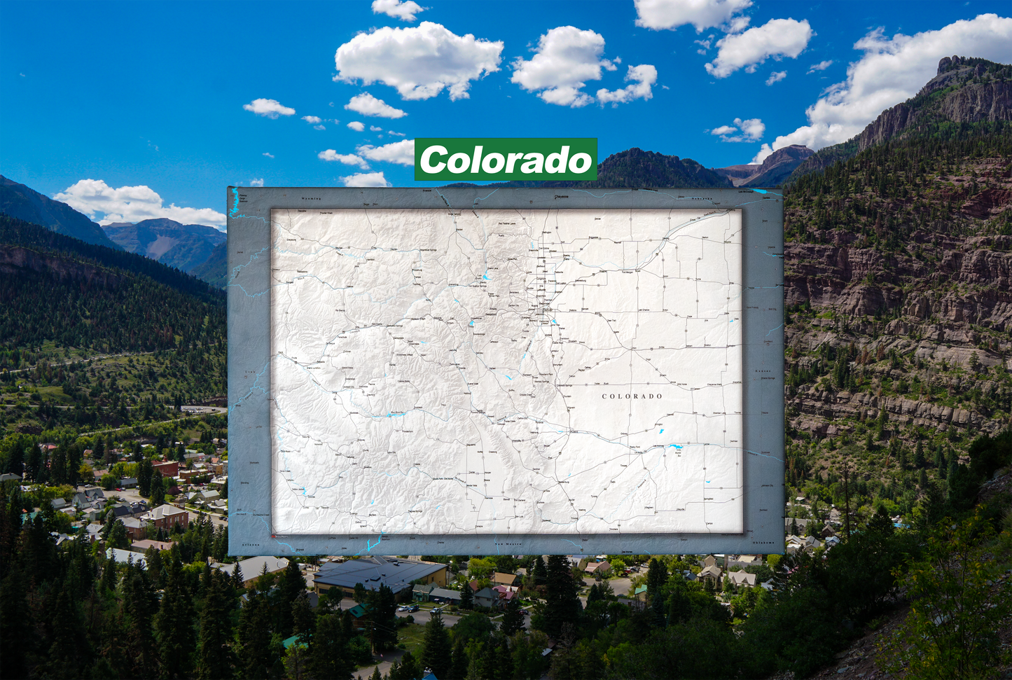 Colorado - Push Pin Map