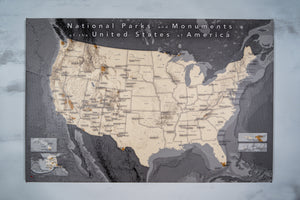 USA National Parks and Monuments