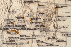 USA National Parks and Monuments