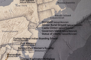 USA National Parks and Monuments