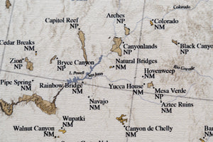 USA National Parks and Monuments