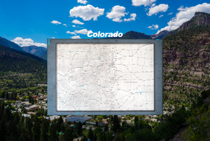 Colorado - Push Pin Map