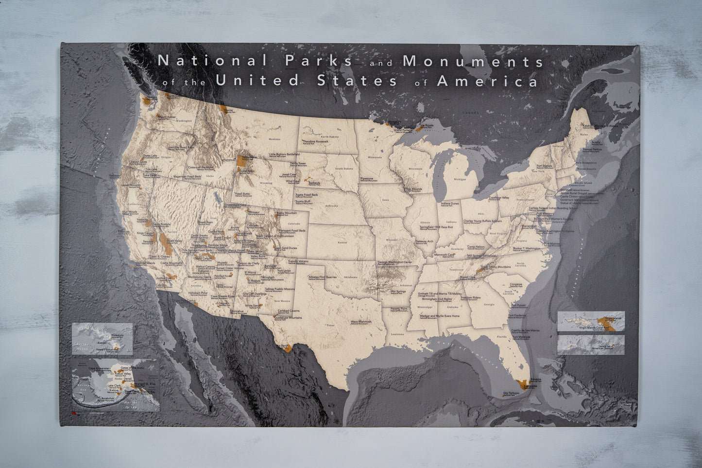 USA National Parks and Monuments