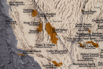 USA National Parks and Monuments