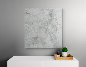 Colorado Off Road Trails - Push Pin Map