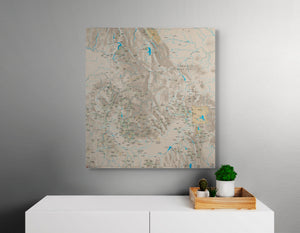 Idaho Off Road Trails - Push Pin Map