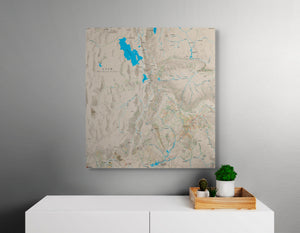 Utah Off Road Trails - Push Pin Map